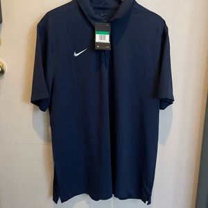 Nike Men's Deep Blue Dry Fit Polo Shirt